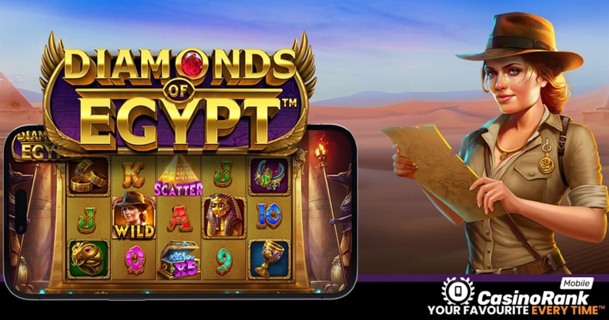 Pragmatic Play ra mắt trò chơi Diamonds of Egypt với 4 giải đặc biệt thú vị